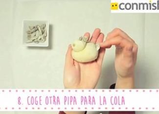 Cómo hacer una gallina de pasta de sal