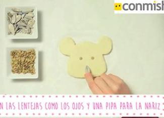 Cómo hacer un oso panda de pasta de sal