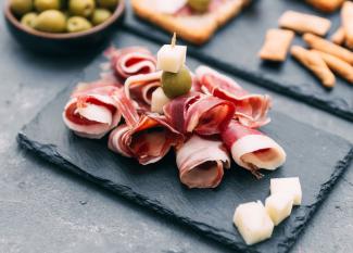 Cómo hacer rollitos de Jamón y Mozzarella