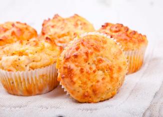 Cómo hacer Muffins de queso