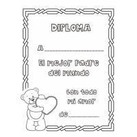 Diplomas al mejor padre