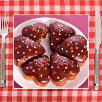 Recetas dulces forma de corazón