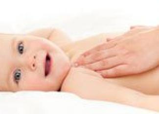 Técnicas para dar masajes para bebés