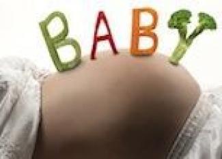 La alimentación durante el embarazo para mujeres vegetarianas