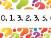 Más, menos, más. Serie de números para aprender matemáticas
