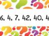 Juega con los divisores de seis. Series matemáticas para niños