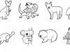 Animales de Australia: dibujo para colorear e imprimir