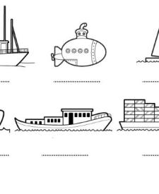 Barcos: dibujos para colorear e imprimir