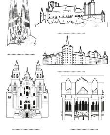 España: dibujo para colorear e imprimir