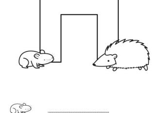 Letra H: dibujos para colorear e imprimir