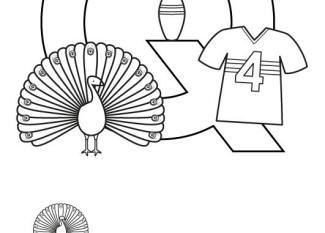 Letra Q: dibujo para colorear e imprimir