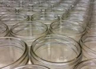 La conservación en frascos de cristal
