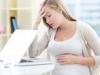 Control del dolor abdominal durante el embarazo