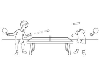 El hombre invisible y su hermano: dibujo para colorear e imprimir