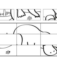 Ornitorrinco: dibujo para colorear e imprimir