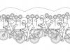 Carrera ciclista: dibujo para colorear e imprimir