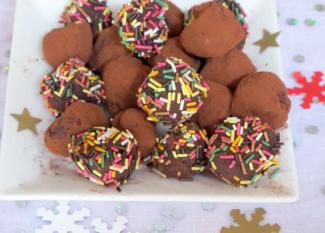 Trufas de chocolate negro: receta paso a paso