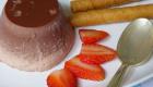 Panna Cotta de chocolate negro: receta paso a paso