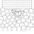 Piscina de bolas: dibujo para colorear e imprimir