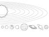 Los planetas: dibujo para colorear e imprimir