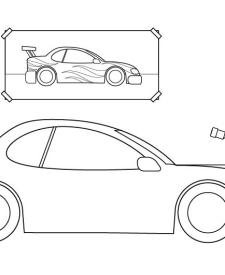 Tuning: dibujo para colorear e imprimir