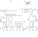 Dibujo de unir puntos de un castillo: dibujo para colorear e imprimir