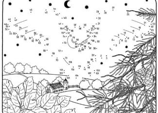 Dibujo de unir puntos de búho volando: dibujo para colorear e imprimir