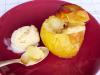 Manzanas al horno. Recetas de postres