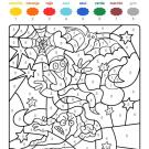 Dibujo mágico de fantasmas: dibujo para colorear e imprimir