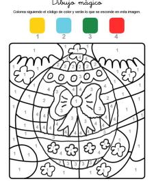 Dibujo mágico de un huevo de Pascua: dibujo para colorear e imprimir
