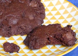 Cookies de chocolate para cocinar con nños