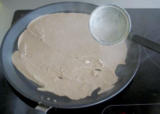 Receta Crepes de trigo de sarraceno