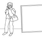 Fotógrafo: dibujo para colorear e imprimir