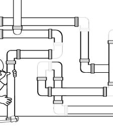 Fontanero: dibujo para colorear e imprimir