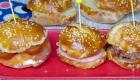 Receta de mini hamburguesas con salmón