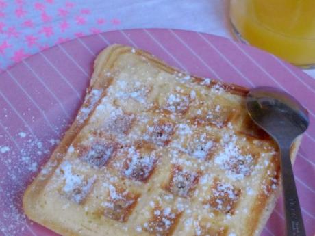 Receta casera de masa para gofres