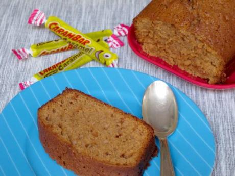 Receta de tarta con caramelos Carambars