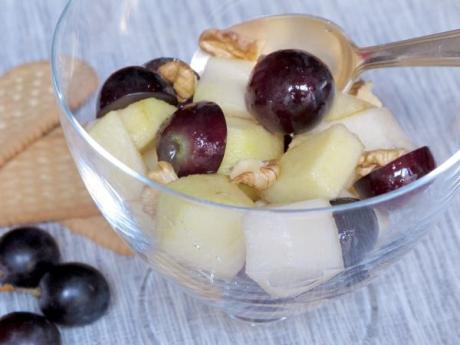 Receta de ensalada de frutas de otoño