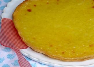 Tarta de limón: receta fácil paso a paso