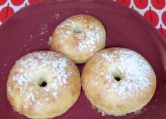 Rosquillas nevadas al horno: postre tradicional para niños