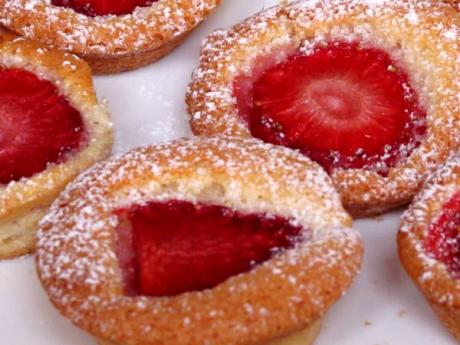 Tartaletas de fresa: receta para cocinar con niños