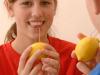 experimento infantil para fabricar una pila con limones