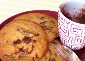Receta infantil de cookies con pepitas de chocolate