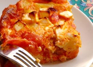 Receta infantil de frittata con chorizo y tomates