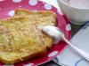 Receta infantil de torrijas de pan de brioche