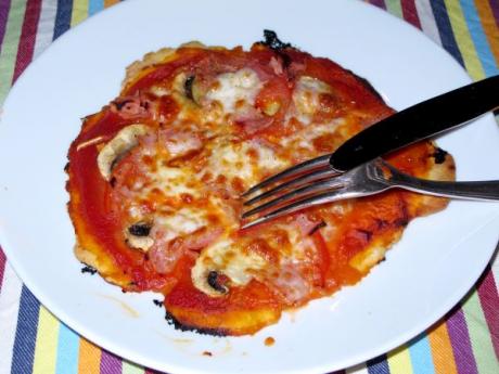 Pizza casera: receta para cocinar con niños