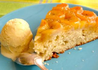 Receta infantil de tarta de plátano y caramelo