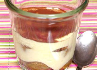 Receta infantil de tiramisú