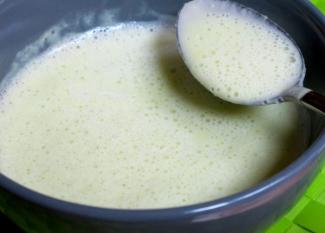 Receta infantil de crema de calabacin