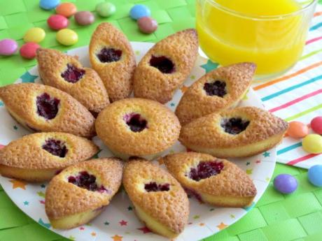 Receta de pastelitos rellenos de moras y limón